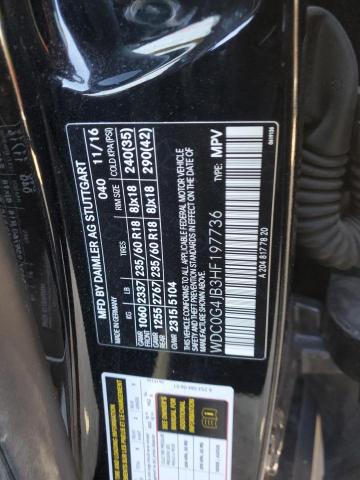 Lot #2484562750 2017 MERCEDES-BENZ GLC 300 salvage car