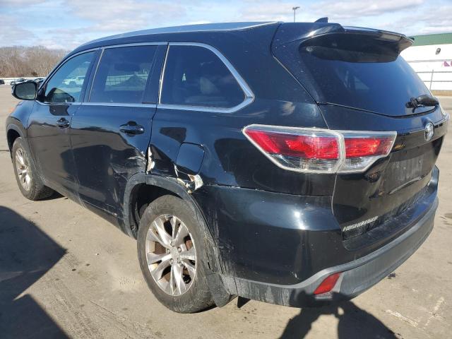 VIN 5TDJKRFH2ES036387 2014 Toyota Highlander, Xle no.2