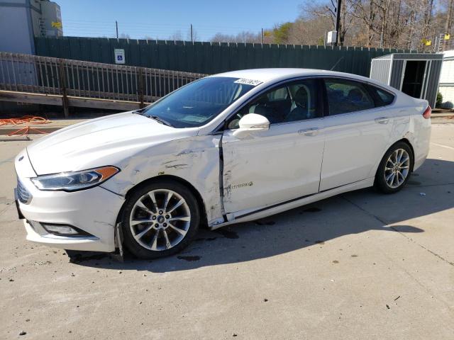 Lot #2540315716 2017 FORD FUSION SE salvage car