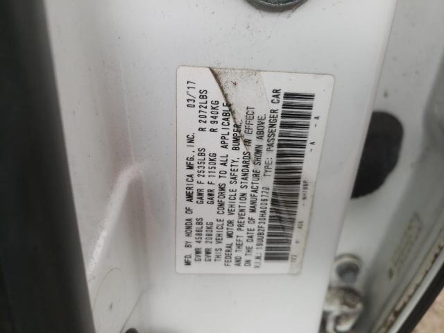 VIN 19UUB2F30HA006770 2017 Acura TLX no.12