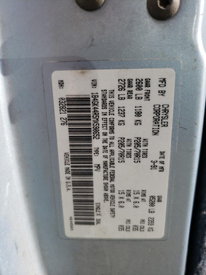 1B4GK44R5MX590652 1991 Dodge Grand Caravan Se