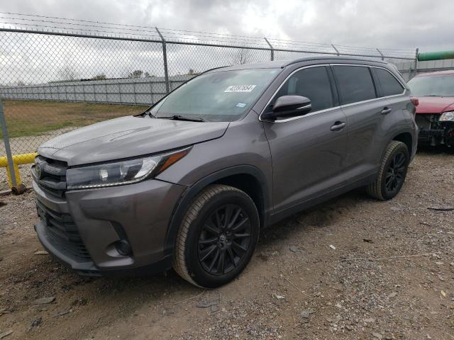 Lot #2392485845 2019 TOYOTA HIGHLANDER salvage car