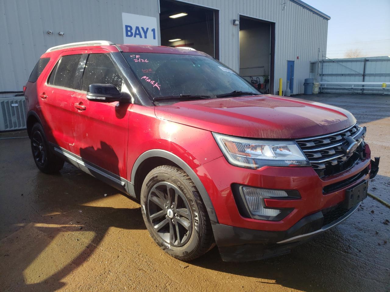 1FM5K7D85HGA85490 2017 Ford Explorer Xlt