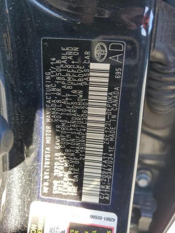 2015 TOYOTA COROLLA L - 2T1BURHE4FC306201