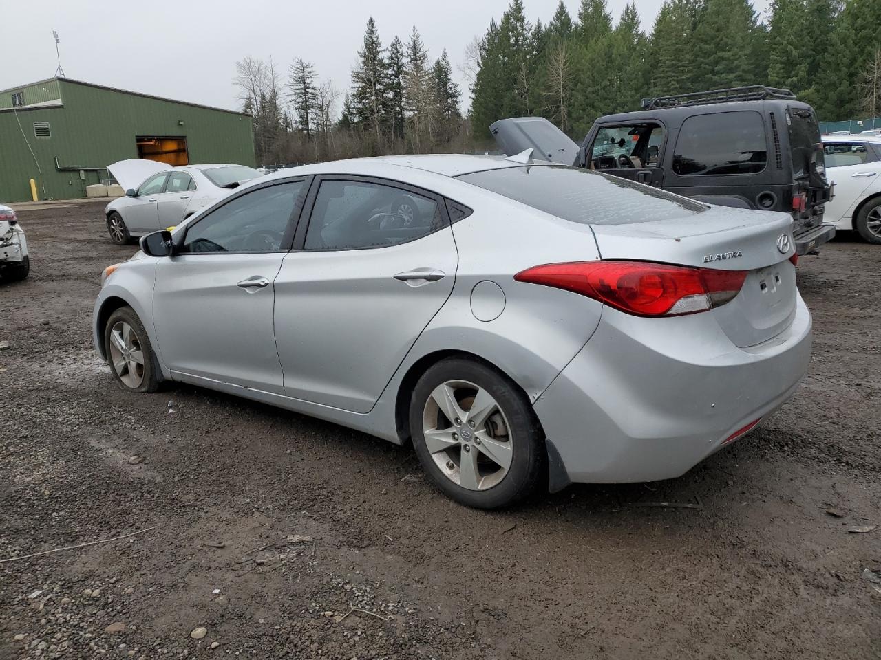 2013 Hyundai Elantra Gls vin: KMHDH4AE8DU953089