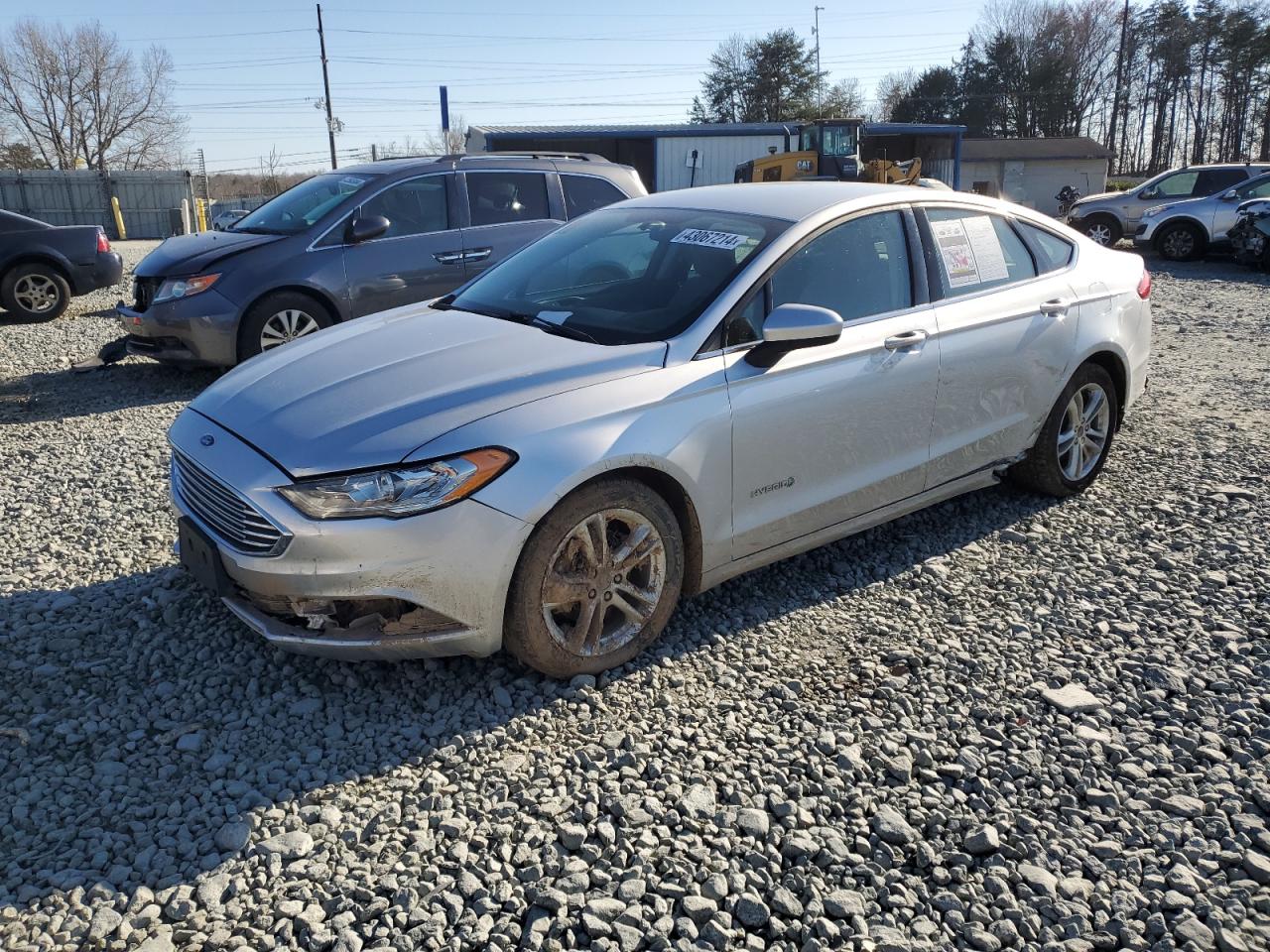 3FA6P0UU1JR142285 FORD FUSION S H 2018