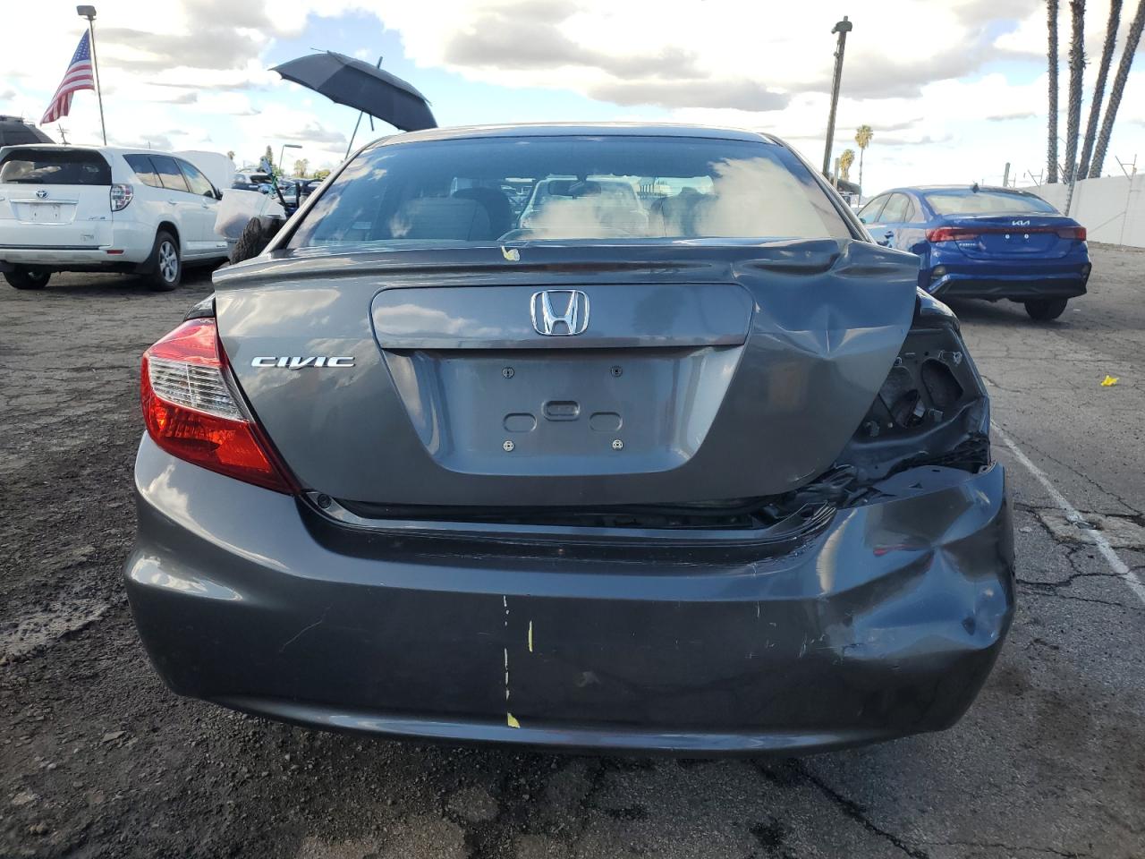 2HGFB2F96CH525328 2012 Honda Civic Exl