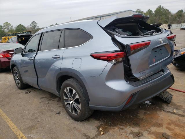 VIN 5TDGZRAH5MS076443 2021 Toyota Highlander, Xle no.2