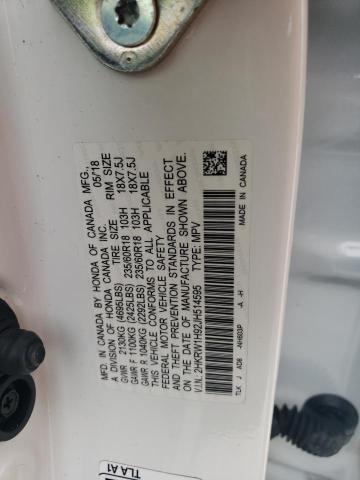 2018 HONDA CR-V TOURI 2HKRW1H92JH514595