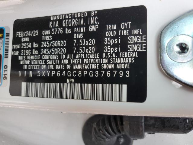 2023 KIA TELLURIDE 5XYP64GC8PG376793