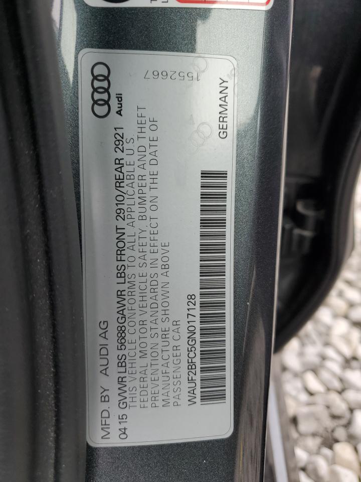 WAUF2BFC5GN017128 2016 Audi S6 Premium Plus