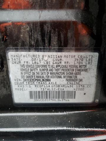 2017 Nissan Versa Note S VIN: 3N1CE2CP9HL363966 Lot: 42705254