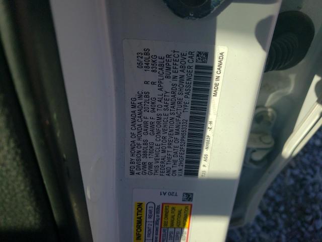 2023 HONDA CIVIC SPOR 2HGFE2F52PH553332