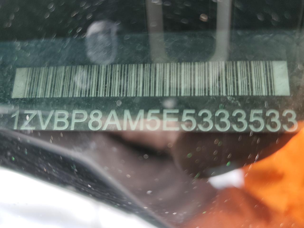 1ZVBP8AM5E5333533 2014 Ford Mustang