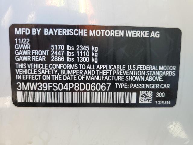 2023 BMW 330XE 3MW39FS04P8D06067