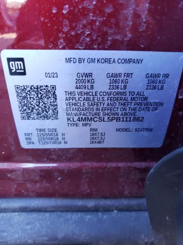 2023 BUICK ENCORE GX KL4MMCSL5PB111862