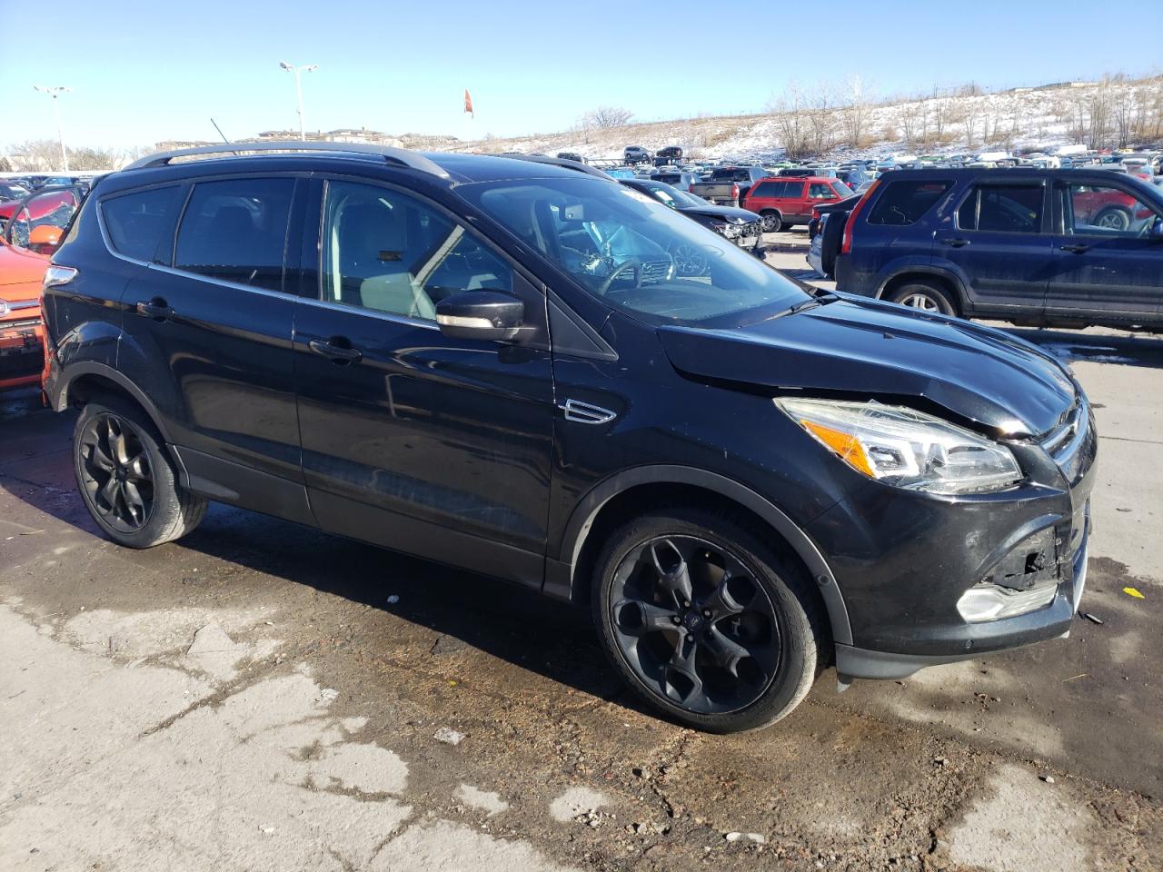 2014 Ford Escape Titanium vin: 1FMCU9J91EUE22079