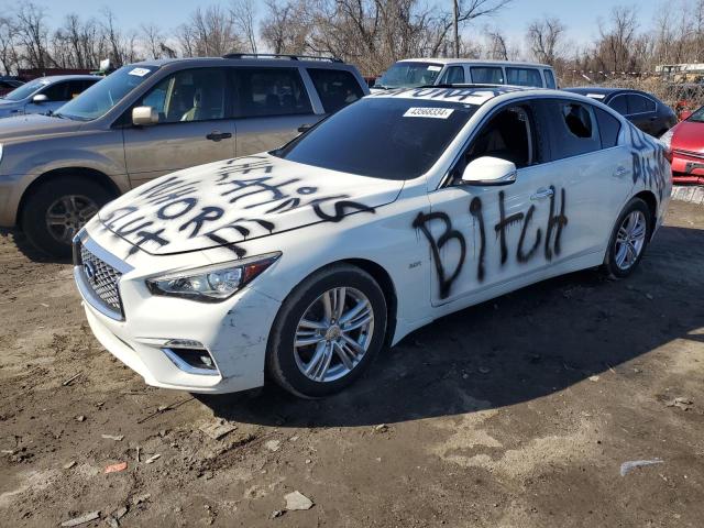 Lot #2388018252 2018 INFINITI Q50 LUXE salvage car