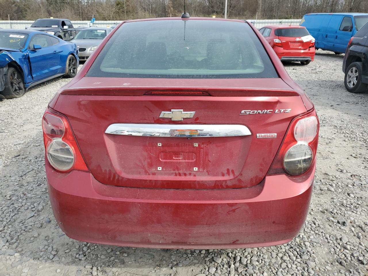 2015 Chevrolet Sonic Ltz vin: 1G1JE5SBXF4105057