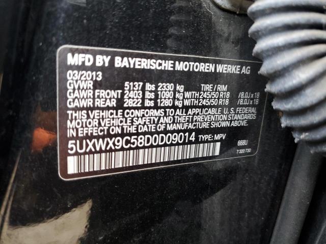 VIN 5UXWX9C58D0D09014 2013 BMW X3, Xdrive28I no.13