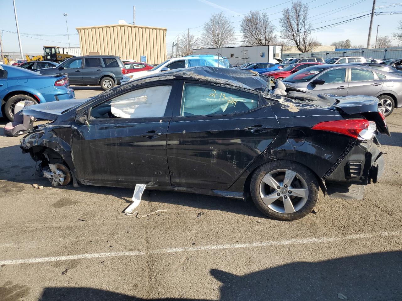 5NPDH4AE9DH400952 2013 Hyundai Elantra Gls