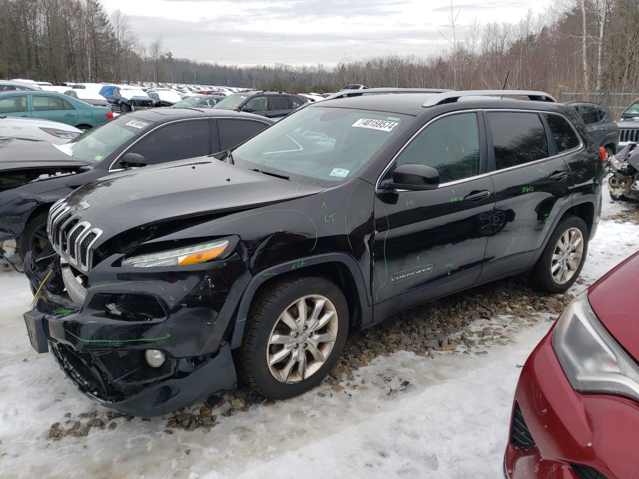 2017 Jeep Cherokee Limited vin: 1C4PJLDB2HW547952