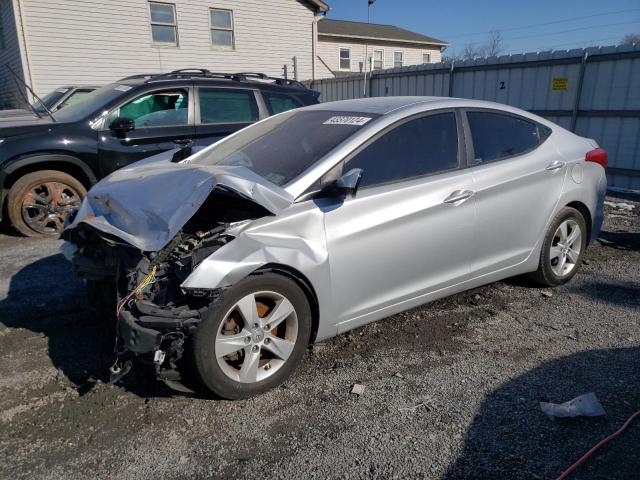 Lot #2535915874 2013 HYUNDAI ELANTRA GL salvage car