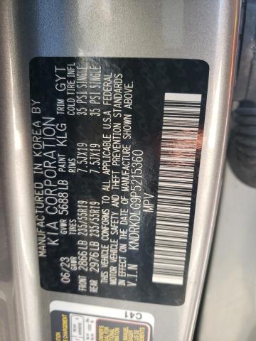 2023 KIA SORENTO SX KNDRKDLG9P5215360