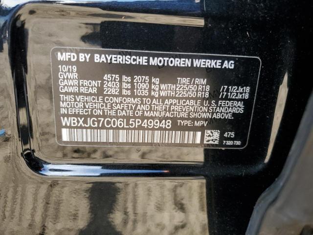Lot #2340486073 2020 BMW X1 SDRIVE2 salvage car