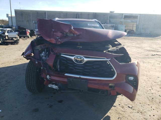 VIN 5TDHZRBH6LS007374 2020 Toyota Highlander, Xle no.5