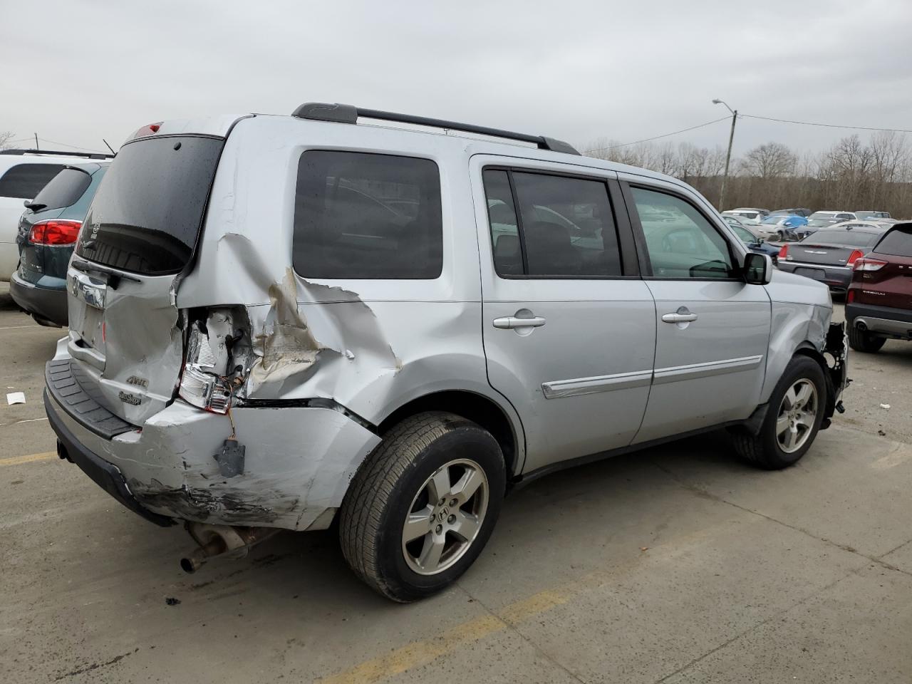 5FNYF4H64AB007229 2010 Honda Pilot Exl