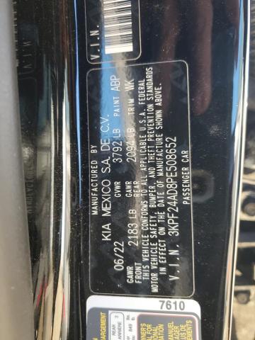 2023 KIA FORTE LX 3KPF24AD8PE508652