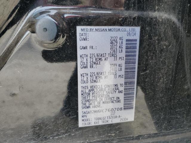 2015 NISSAN ROGUE S - 5N1AT2MV6FC760708