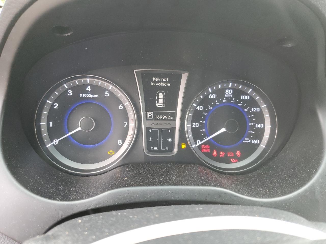 KMHFH4JG2DA261048 2013 Hyundai Azera Gls