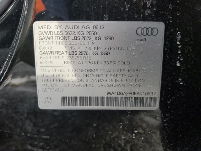 VIN WA1DGAFP0EA010837 2014 Audi Q5, Premium Plus no.13