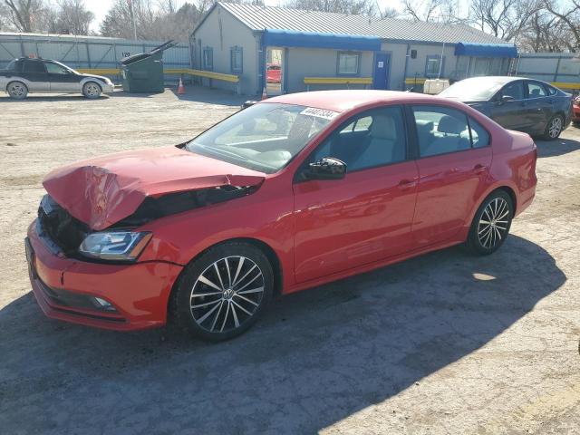 Lot #2375784463 2016 VOLKSWAGEN JETTA SPOR salvage car