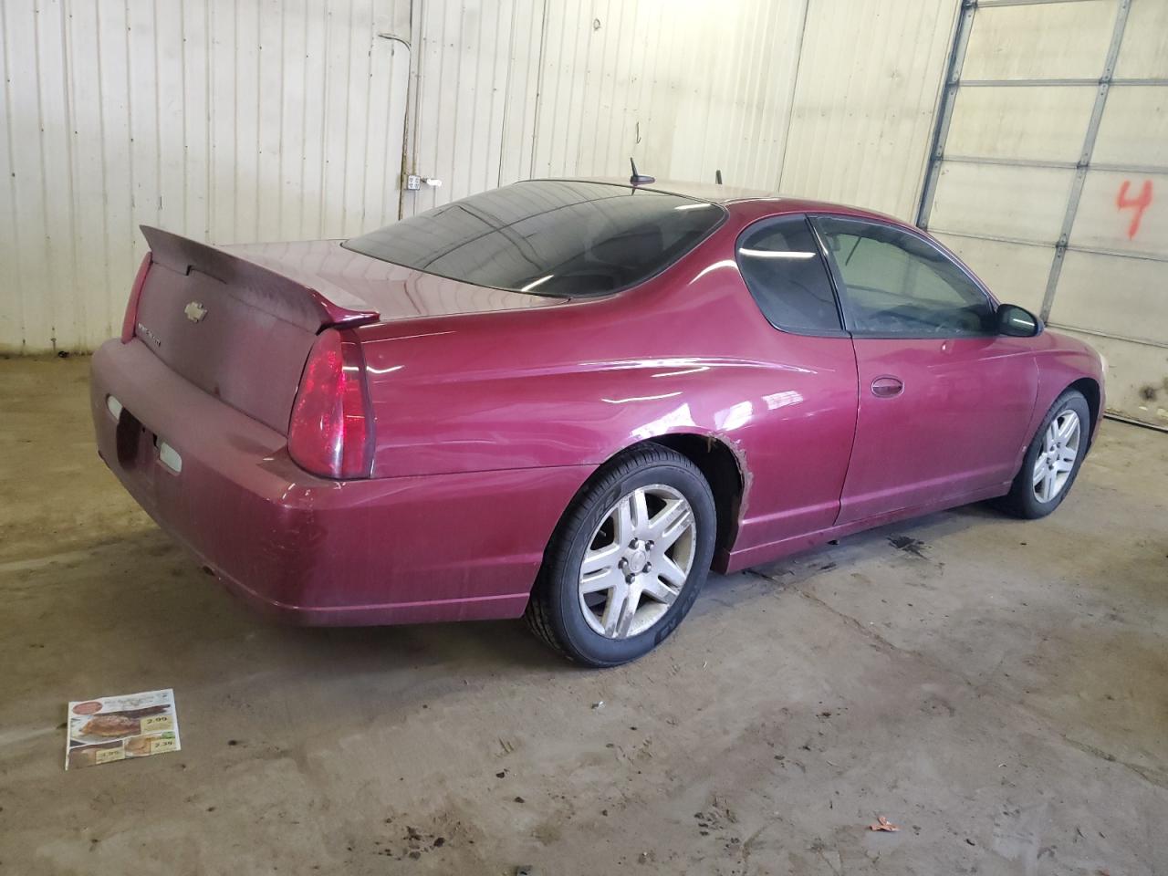 2G1WN151769209844 2006 Chevrolet Monte Carlo Ltz