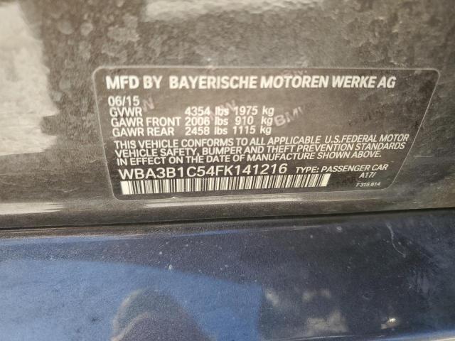 2015 BMW 320 I - WBA3B1C54FK141216