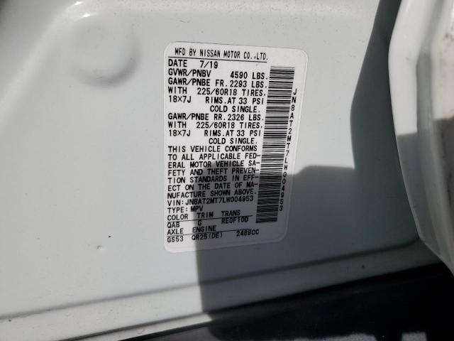 2020 NISSAN ROGUE S - JN8AT2MT7LW004953
