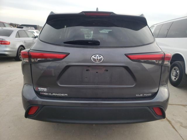 5TDGZRBH6MS122411 | 2021 Toyota highlander xle