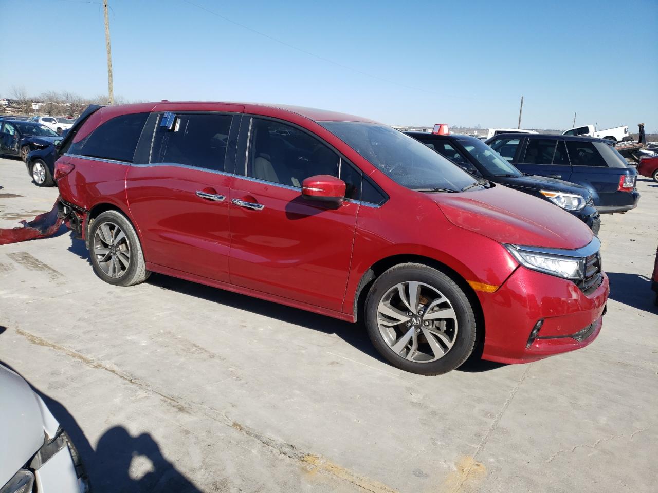 5FNRL6H84NB022801 2022 Honda Odyssey Touring