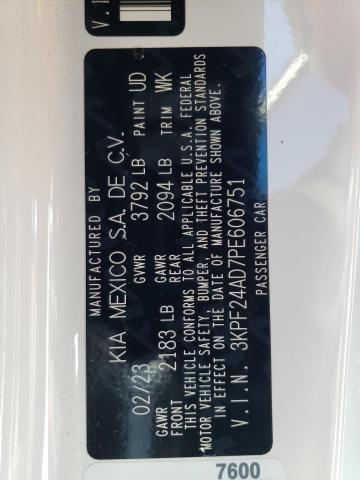 2023 KIA FORTE LX - 3KPF24AD7PE606751