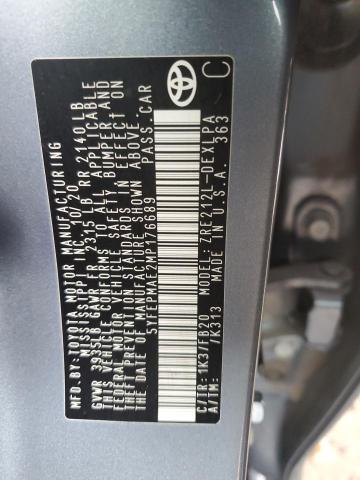 2021 TOYOTA COROLLA LE 5YFEPMAE2MP176689