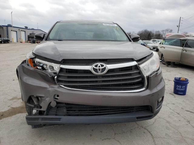 VIN 5TDJKRFHXFS154687 2015 Toyota Highlander, Xle no.5