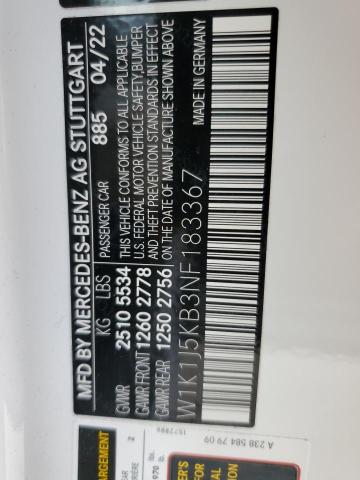 2022 MERCEDES-BENZ E 450 4MAT - W1K1J5KB3NF183367