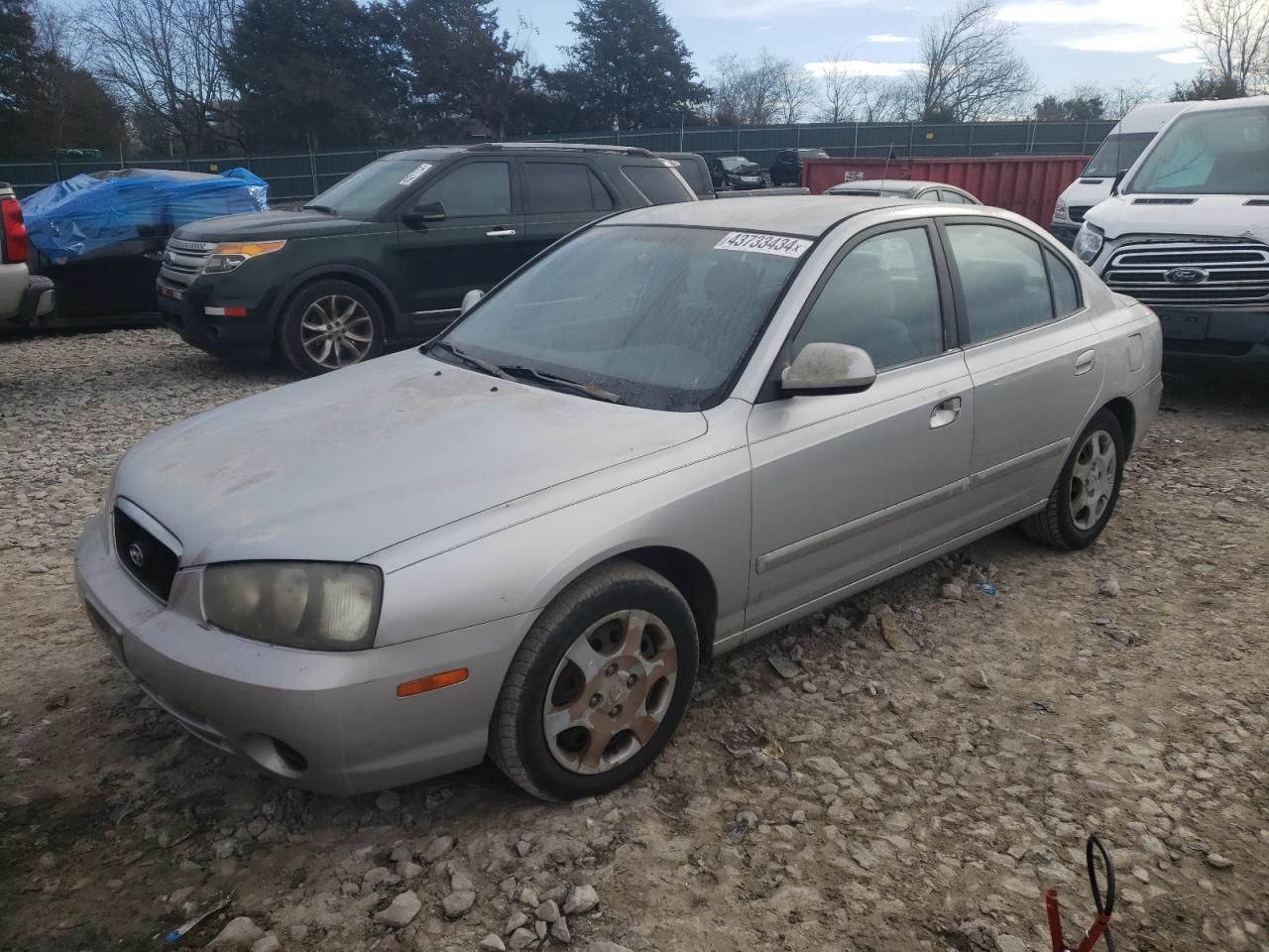 kmhdn45d91u161281 KMHDN45D91U161281 2001 Hyundai Elantra Gls
