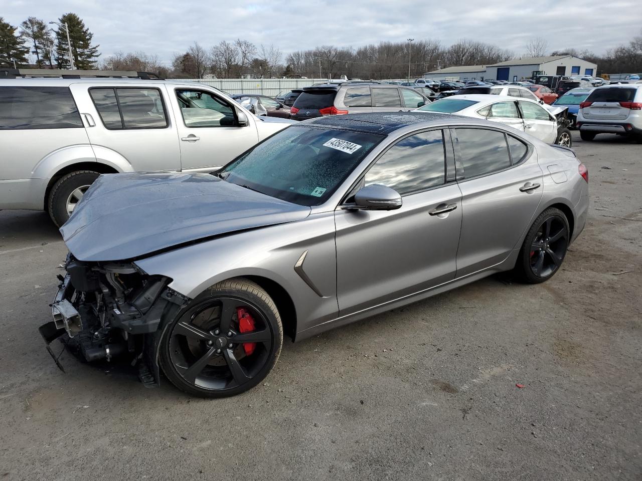 2021 Genesis G70 Prestige vin: KMTG34LE2MU076324