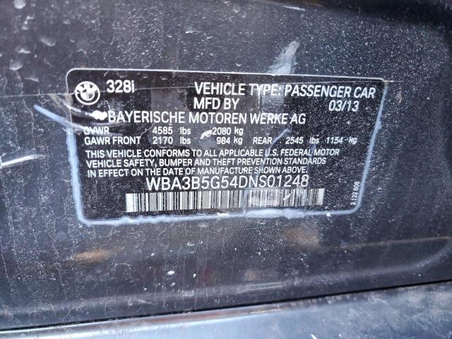 Lot #2503309415 2013 BMW 328 XI SUL salvage car