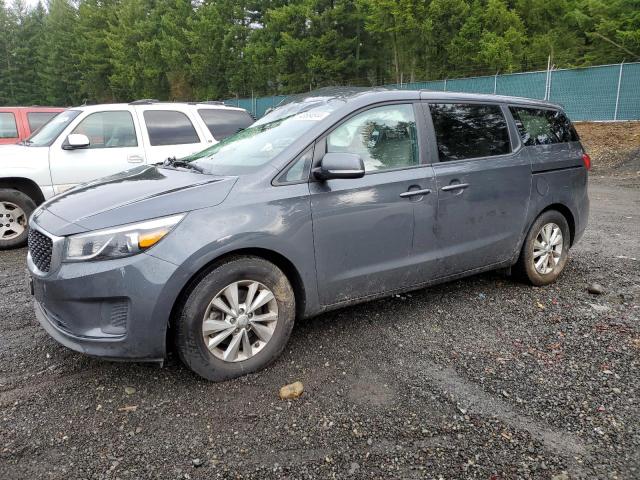 Lot #2540653021 2017 KIA SEDONA LX salvage car