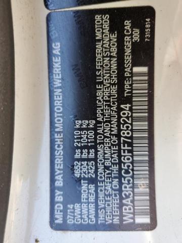 2015 BMW 435 XI - WBA3R5C56FF785294